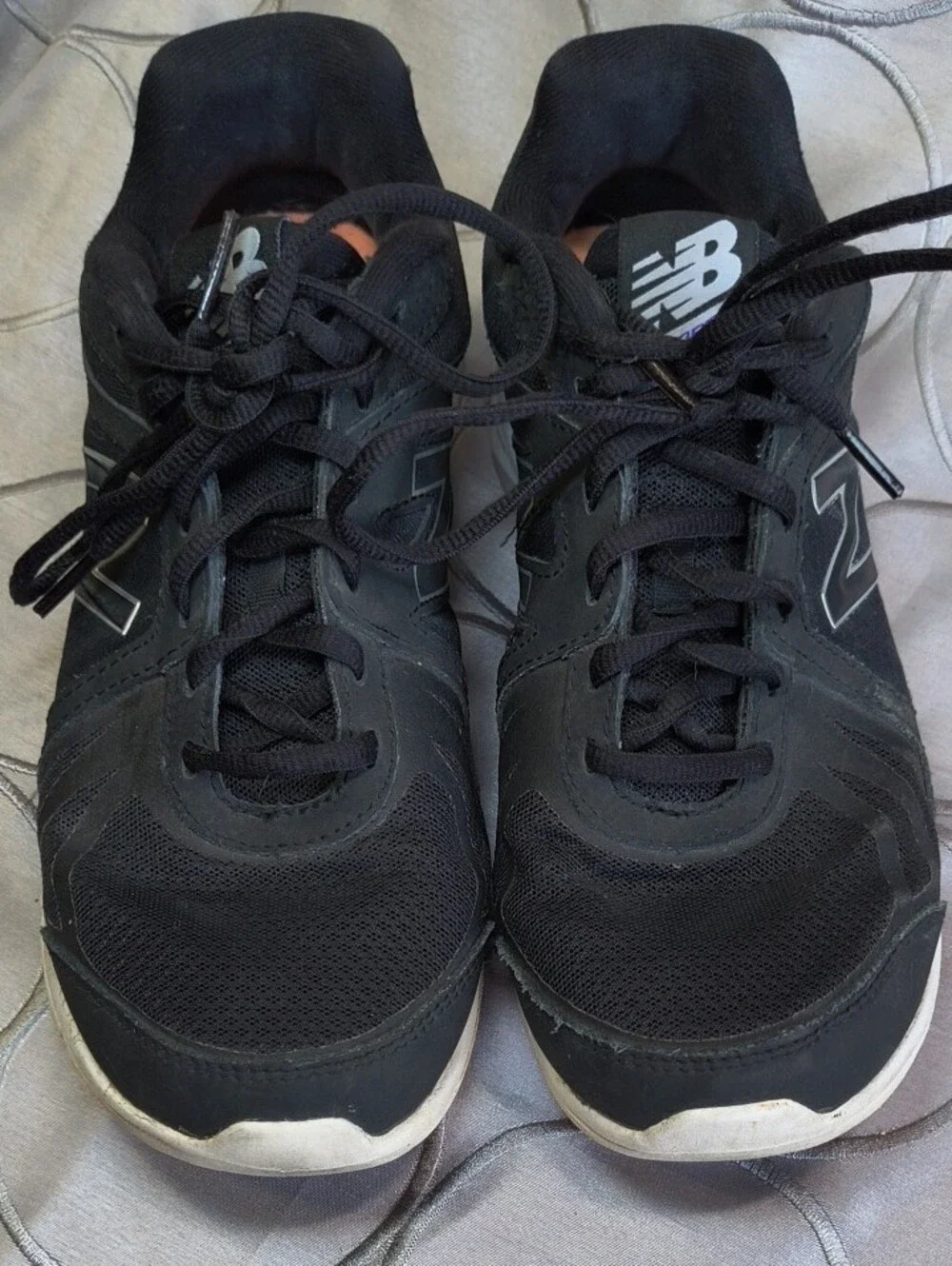 New Balance Women’s Black and White CUSH+ Running Sneaker AB